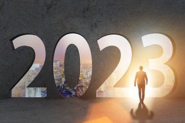 2023 yılı iş adamı kavramı