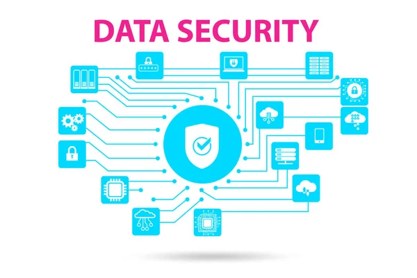 Seguridad Los Datos Concepto Ciberseguridad —  Fotos de Stock