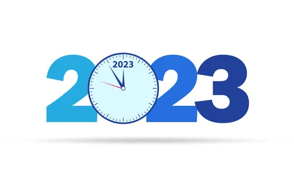 Illustration Det Nya Året 2023 — Stockfoto