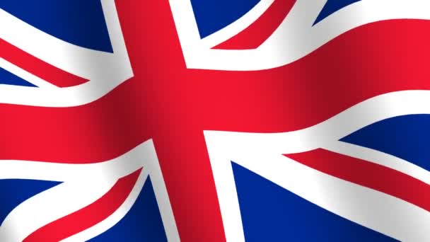 Waving flag of United Kingdom