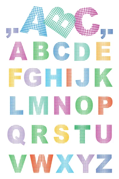 Alphabet — Image vectorielle