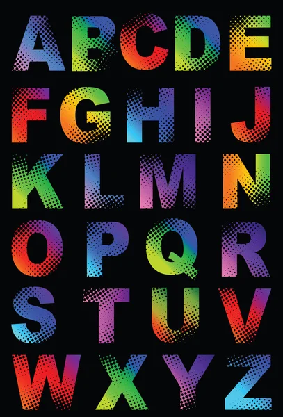 Alphabet — Image vectorielle