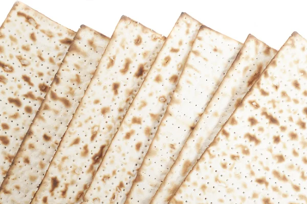 Pane Matza per la celebrazione della Pasqua — Foto Stock