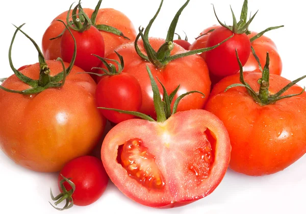 Fresh ripe tomatoes — Stock Photo, Image