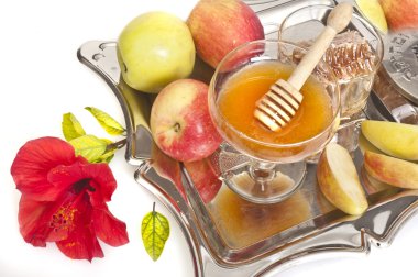 rosh hashana için Apple ile bal