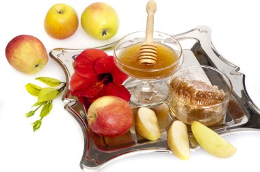 rosh hashana için Apple ile bal