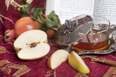 rosh hashana için Apple ile bal