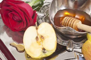rosh hashana için Apple ile bal