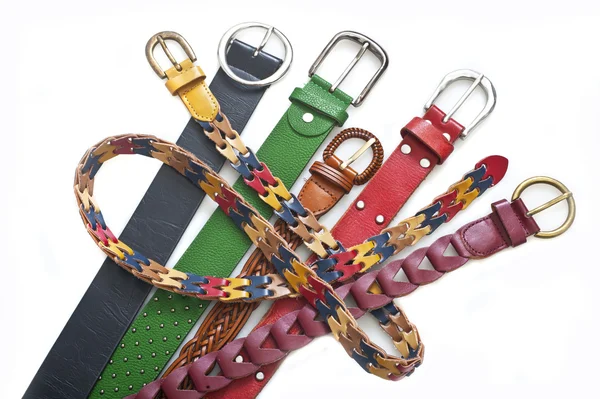 Background with belts — Stock Photo, Image