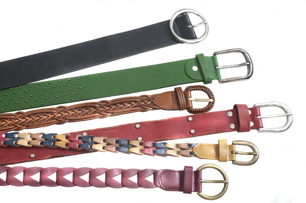 Background with belts — Stock Photo, Image