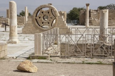 west bank city of jericho Hişam'ın sarayında. Filistin