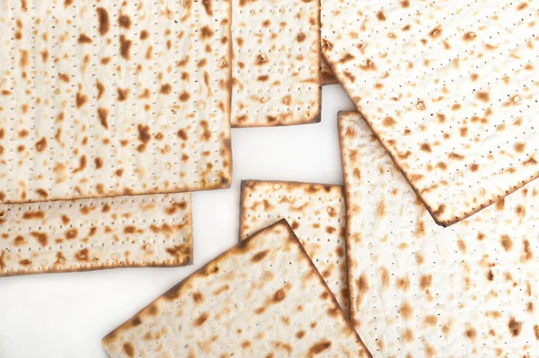 Pan de Matza para la celebración de la Pascua — Foto de Stock