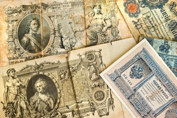 Αρχαία Ρώσικο χρήμα — Φωτογραφία Αρχείου