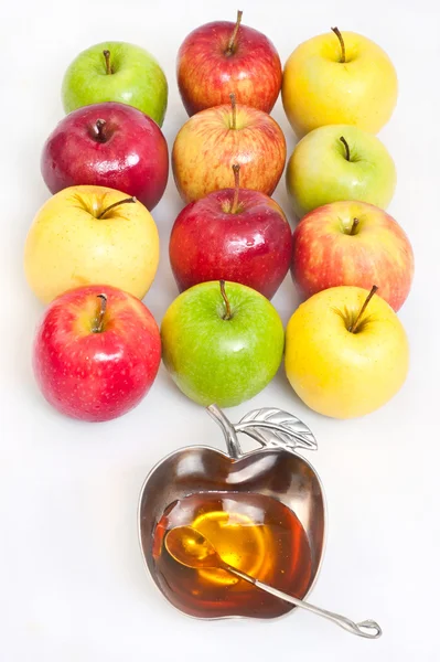 Frukter för rosh hashana — Stockfoto