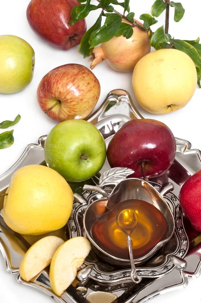 Frukter för rosh hashana — Stockfoto