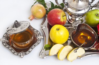 elma ile rosh hashana için bal