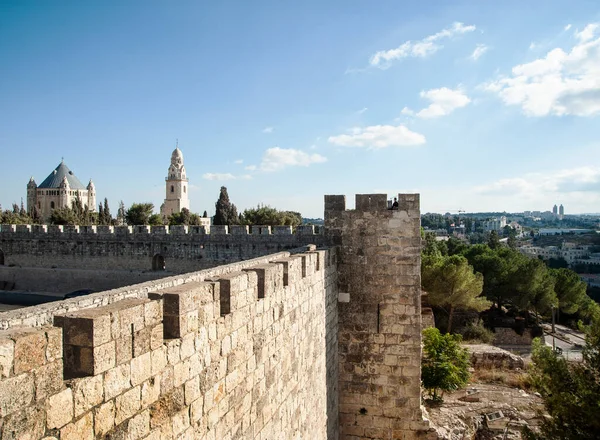 Davids Torn Citadellet Gamla Stan Jerusalem Israel — Stockfoto