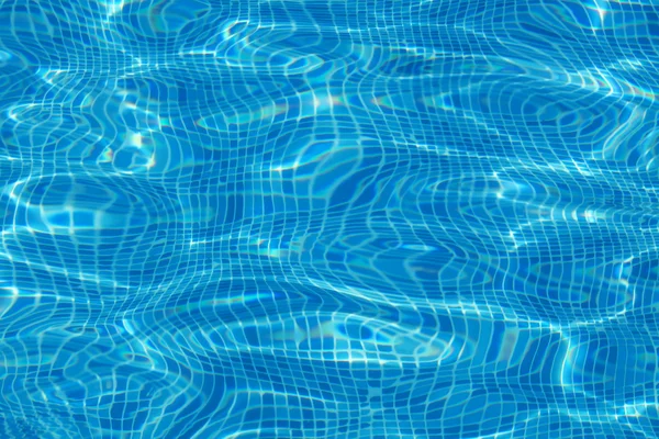 Bottom of the swimming pool — Stock Photo, Image