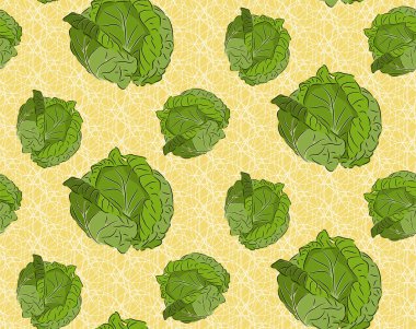 lahana ile sorunsuz arka plan