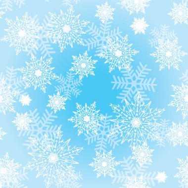 Snowflakes_3 ile sorunsuz arka plan