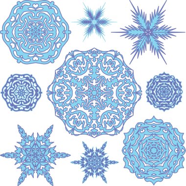 kar taneleri kümesi