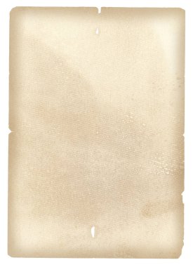 Doku eski kağıt scuffs ve lekeleri izleri ile