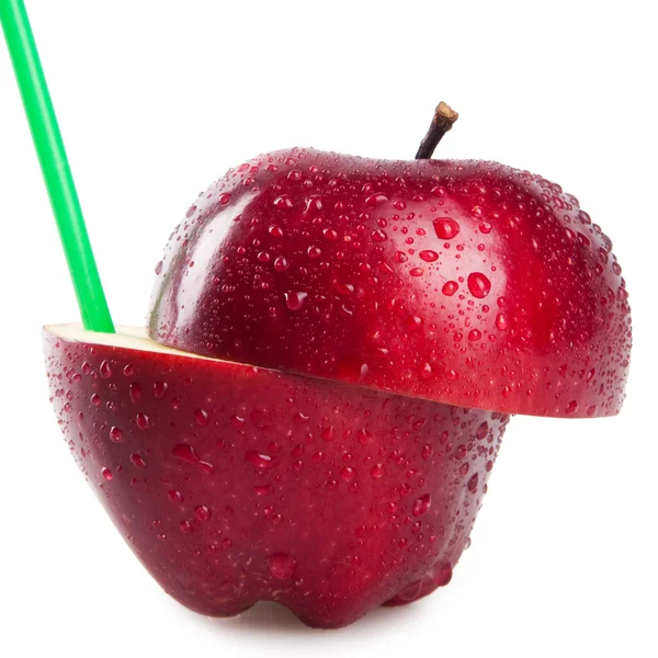 Manzana roja — Foto de Stock