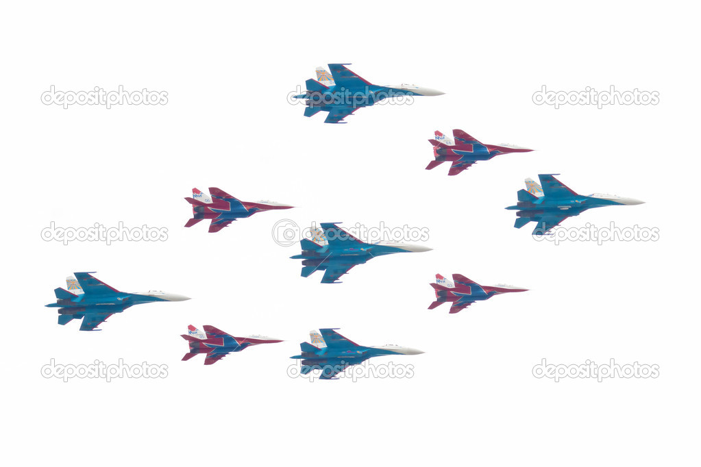 Su 27 And Mig 29 Stock Photo C Loskutnikov Su 27 And Mig 29 Stock Photo C Loskutnikov