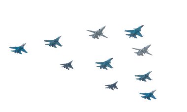 Su-24, Su-27, Su-34, Mig-29