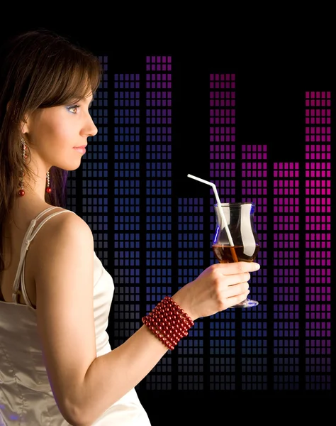 Disco girl — Stock Photo, Image