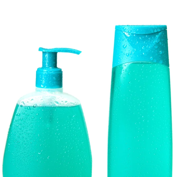 Mydło w płynie, żelu, szampon — Zdjęcie stockowe