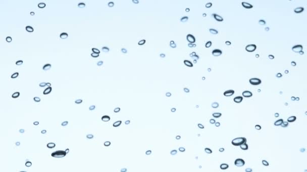 vzduchové bubliny v pozadí vody