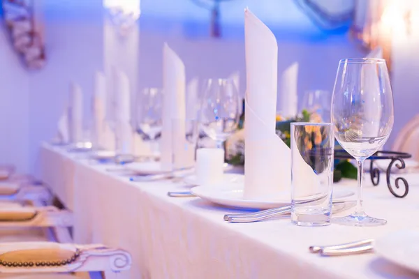 Banquet table — Stock Photo, Image