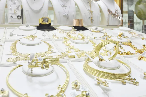 Jewelry at Dubai's Gold Souq — Stock Photo, Image