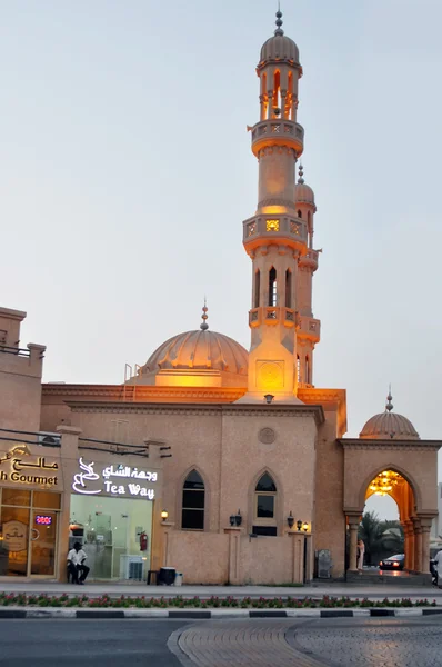 Mesquita Jumeirah em Dubai, Emirados Árabes Unidos — Fotografia de Stock