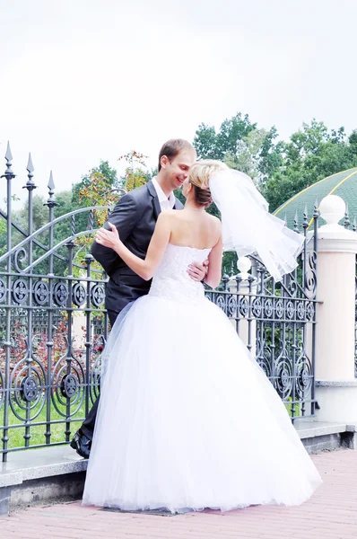 Esküvői fotózás menyasszony — Stock Fotó