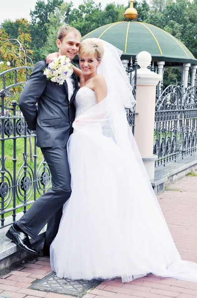 Esküvői fotózás menyasszony — Stock Fotó