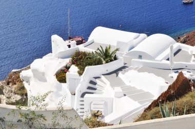Santorini island,Greece clipart