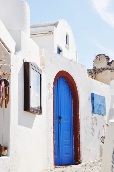 Dzwonnica na wyspie santorini, Grecja — Zdjęcie stockowe