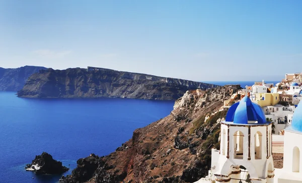 Kerk in oia - santorini eiland, Griekenland — Stockfoto