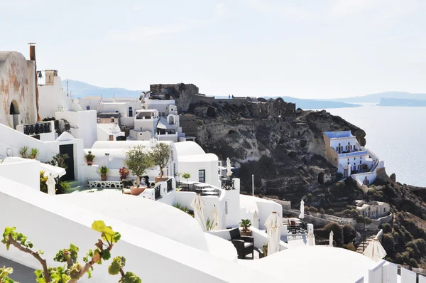 Färgade romantiska santorini — Stockfoto