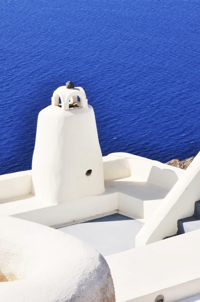 Färgade romantiska santorini — Stockfoto