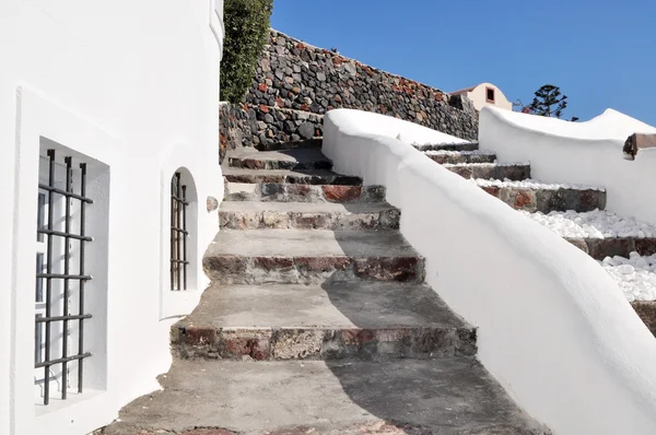 Geweldig uitzicht romantische santorini eiland, Griekenland — Stockfoto