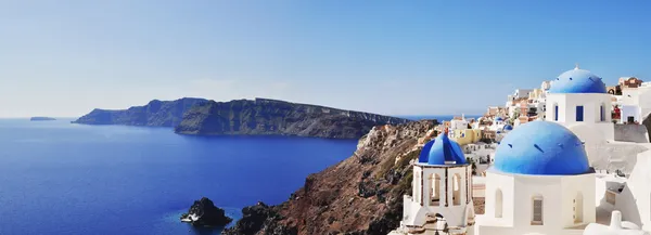 Santorini - panoramisch uitzicht — Stockfoto