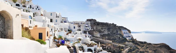 Santorini - panoramik görünüm — Stok fotoğraf