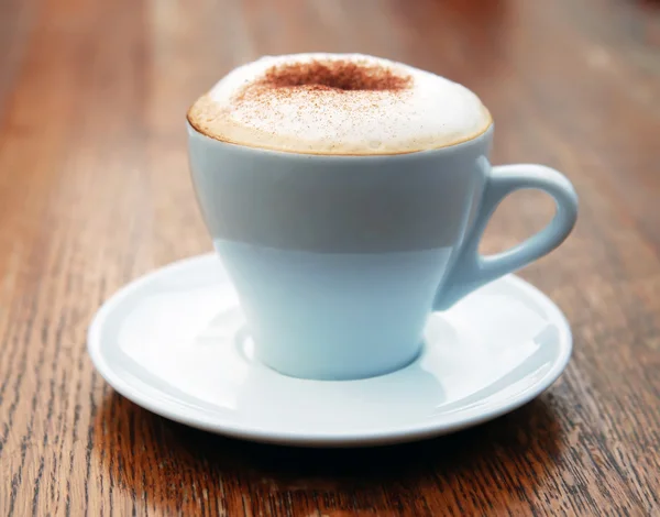 Cup of coffee with milk — Stock Photo, Image