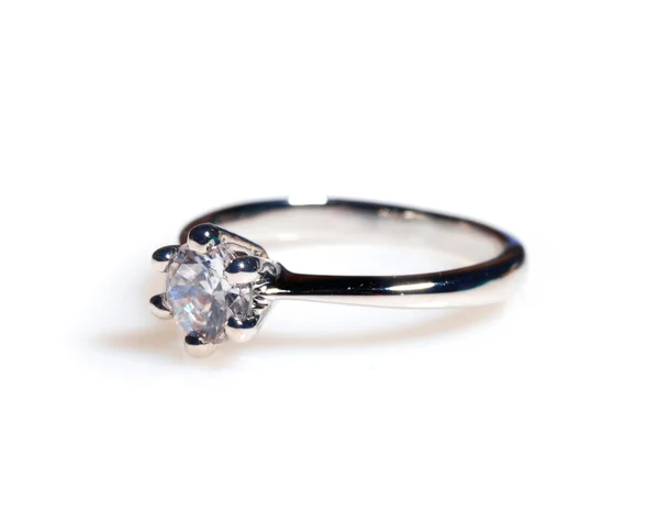 Anello diamante — Foto Stock