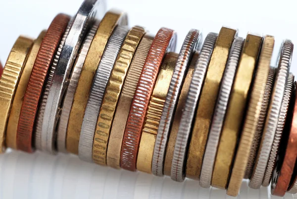 Coins close-up — Stock Photo, Image