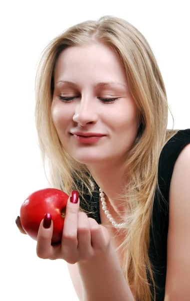Tentación de manzana — Foto de Stock