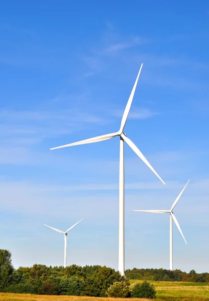 Landscape with windmills — Stock Photo, Image